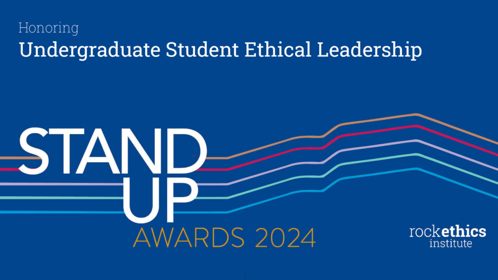 2024 Stand Up Award graphic
