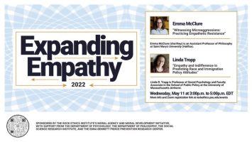 Expanding Empathy poster for McClure and Tropp