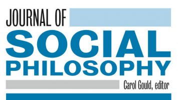 Journal of Social Philosophy cover