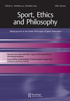 Image of Sports, Ethics, and Philosophy cover